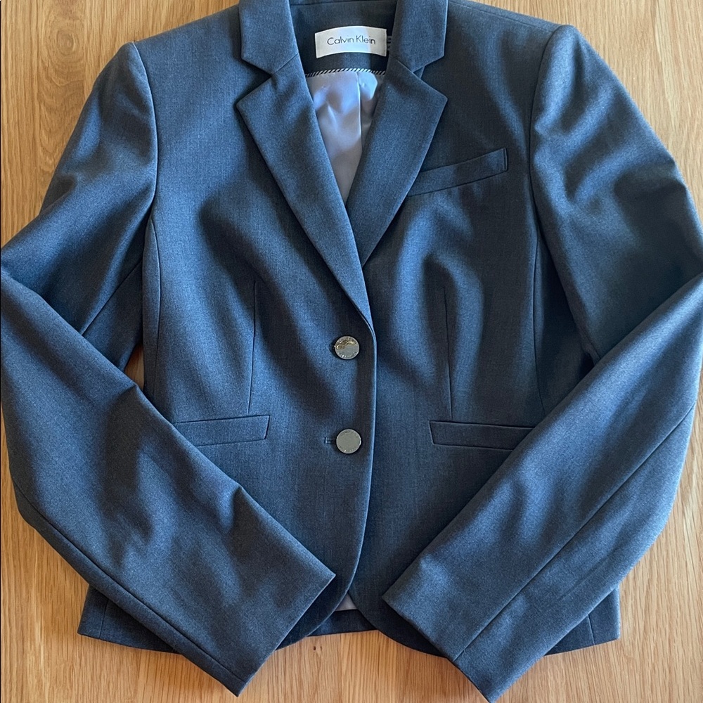 Calvin Klein Charcoal Blazer
